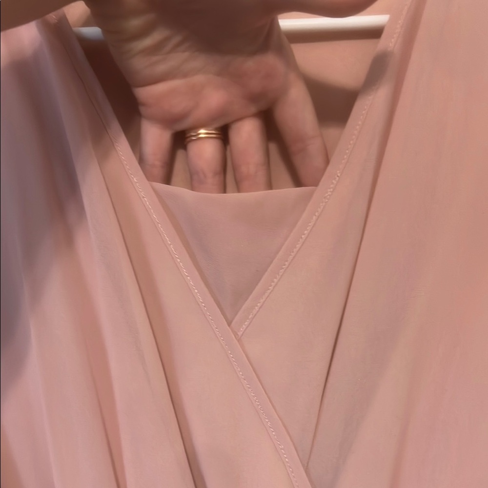 Elegant Long Sleeve Pink Maxi Dress - Brand Unknown - Picture 3 of 3